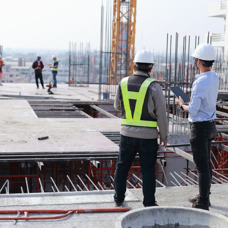 Hochbau Baustelle Winterthur